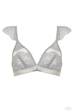 Prelude Marlene Grey Triangle Bra -Sexy Lingerie Shop ys303 ys303.gri 3 Mayfair Stockings 152