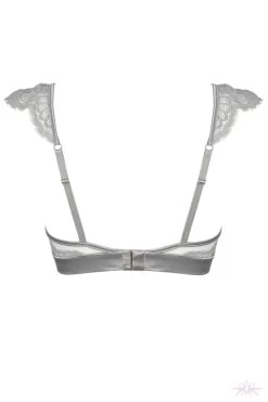 Prelude Marlene Grey Triangle Bra -Sexy Lingerie Shop ys303 ys303.gri 4 Mayfair Stockings 149