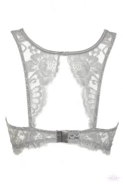 Prelude Marlene Grey Fantasy Bra -Sexy Lingerie Shop ys305 ys305.gri 4 Mayfair Stockings 160